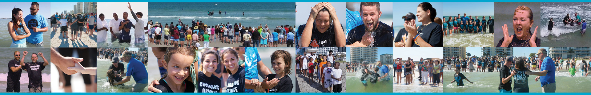 Florida Baptist Convention, Acts 2:41 Sunday, beach baptism