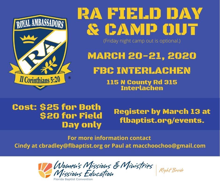 RA Field Day & Camp Out promo.03.20.facebook post copy Florida