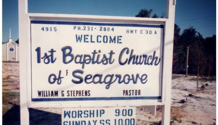 Seagrove Sign