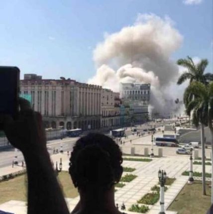 Cuba explosion