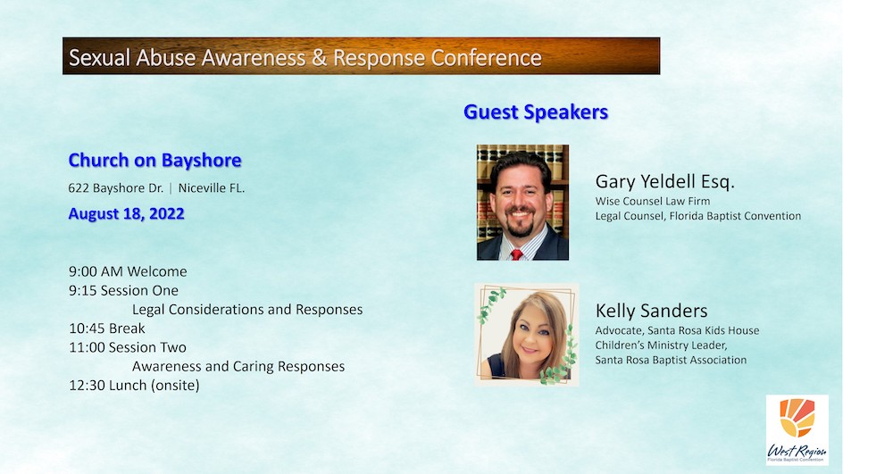 Sexual Abuse Awareness, Gery Yeldell, Kelly Sanders