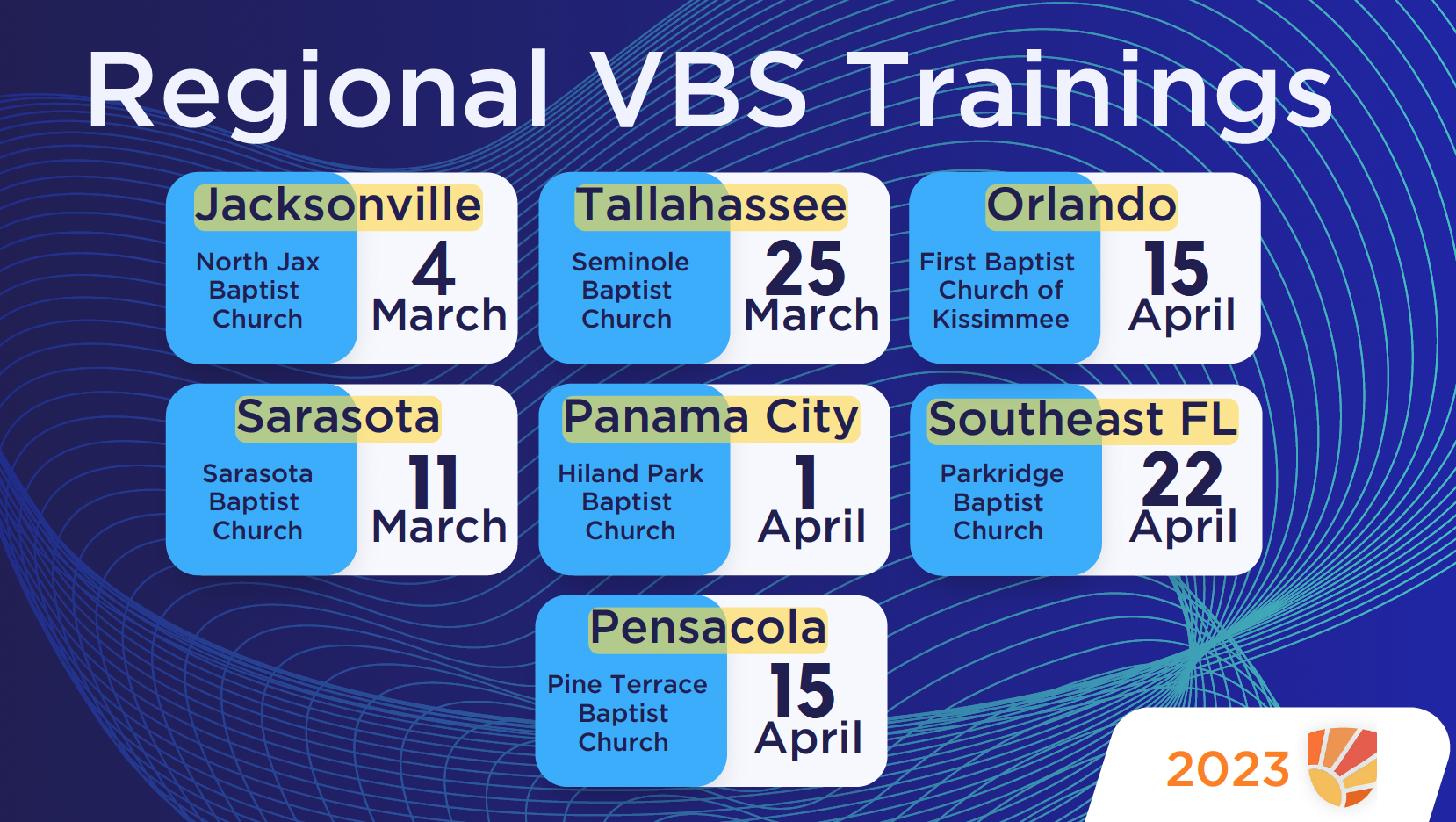Vacation Bible School, VBS Training