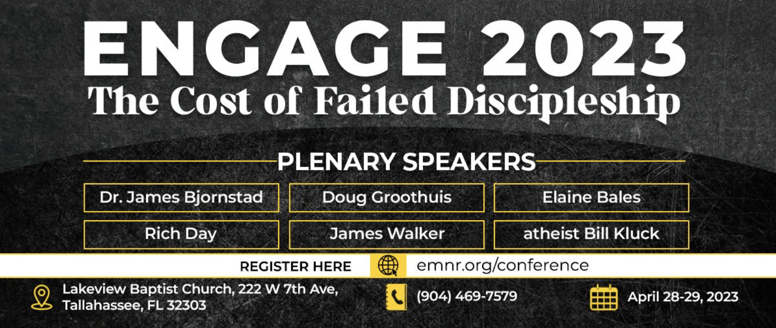 Engage 2023: The Cost of Failed Discipleship