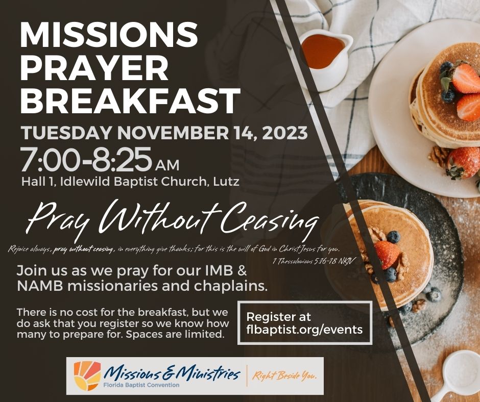 Missions Prayer Breakfast - Florida Baptist Convention